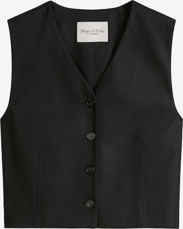 Gilet de costume Marc O'Polo en noir : devant