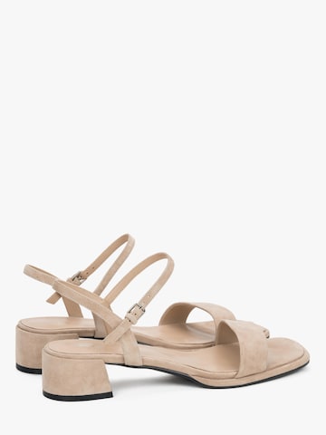 Estro Sandaal '203-24110-35' in Beige