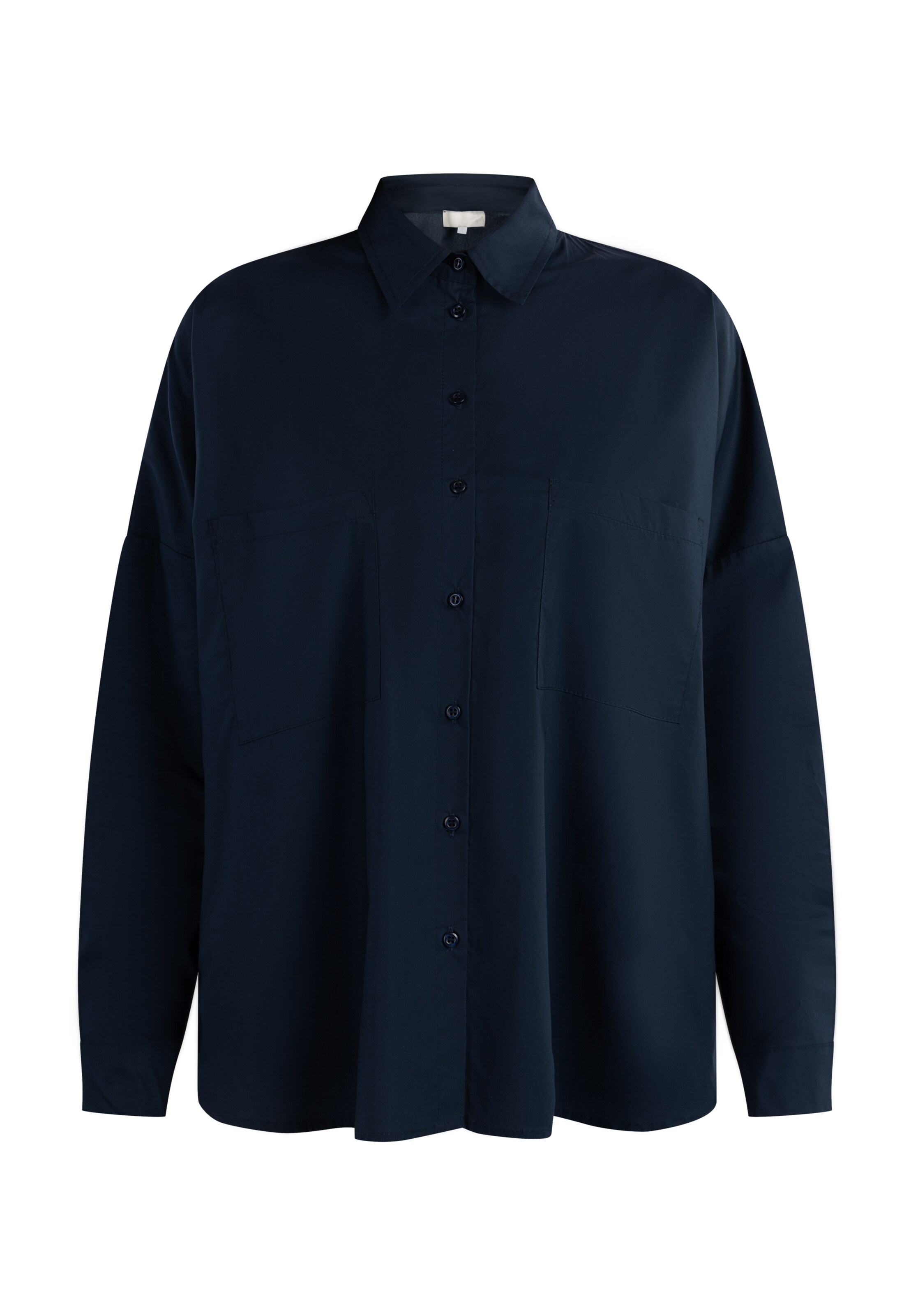 RISA Blus i blå: framsida