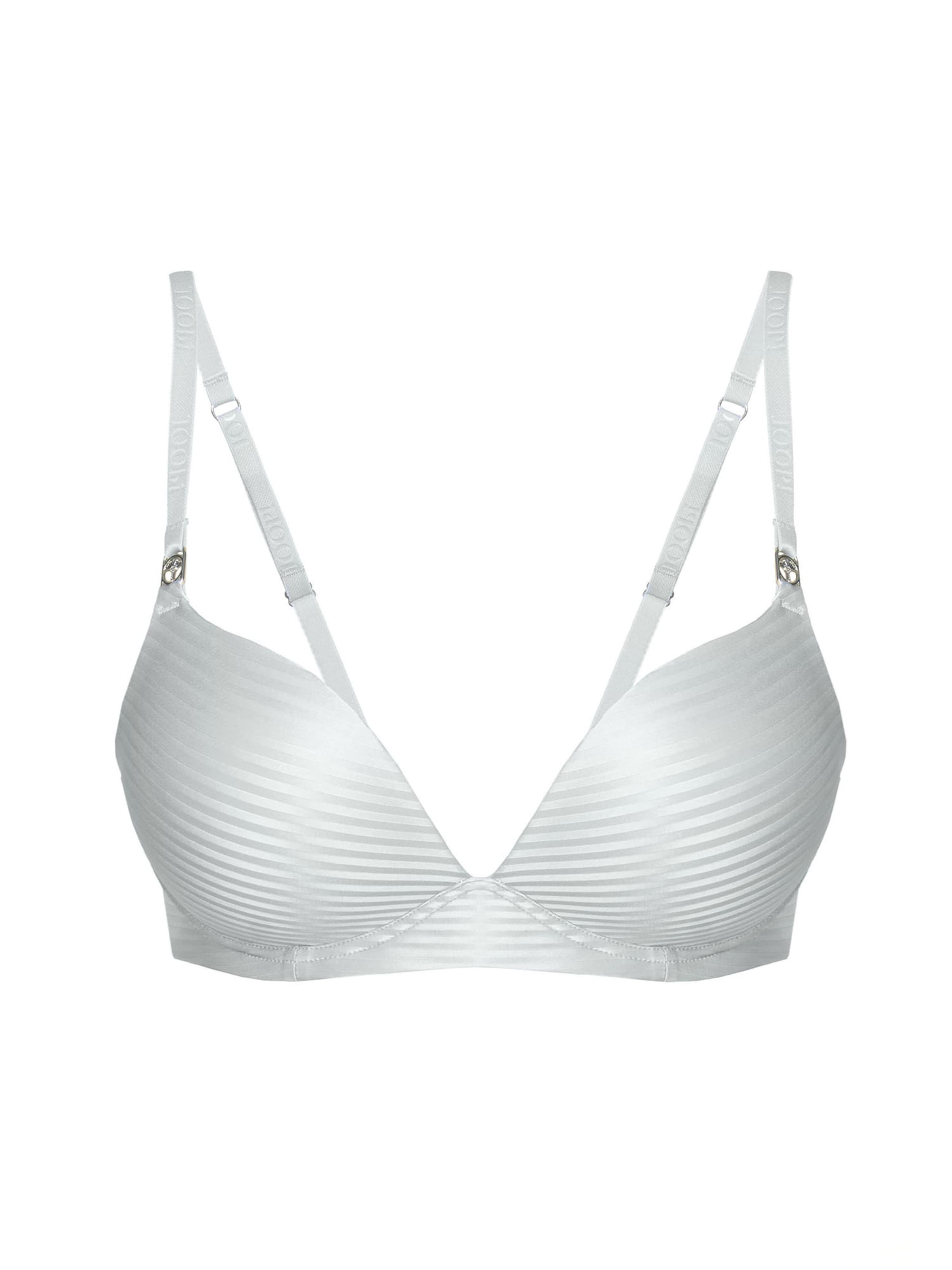 JOOP! Push-up-BH ' Glamour ' in Grau: Vorderseite