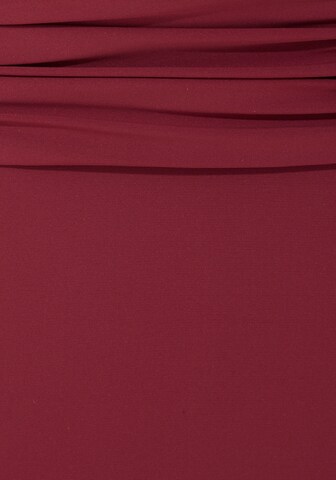 LASCANA Badeanzug in Rot