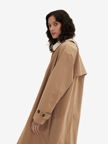 TOM TAILOR Between-Seasons Coat in Brown