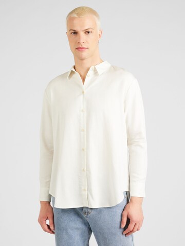 bleed clothing - Regular Fit Camisa 'Schicki' em branco: frente