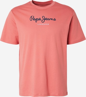 Pepe Jeans Póló 'EGGO N' - piros: elől