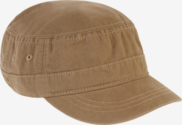 CAMEL ACTIVE Kuba Cap aus Organic Cotton in Braun: Vorderseite