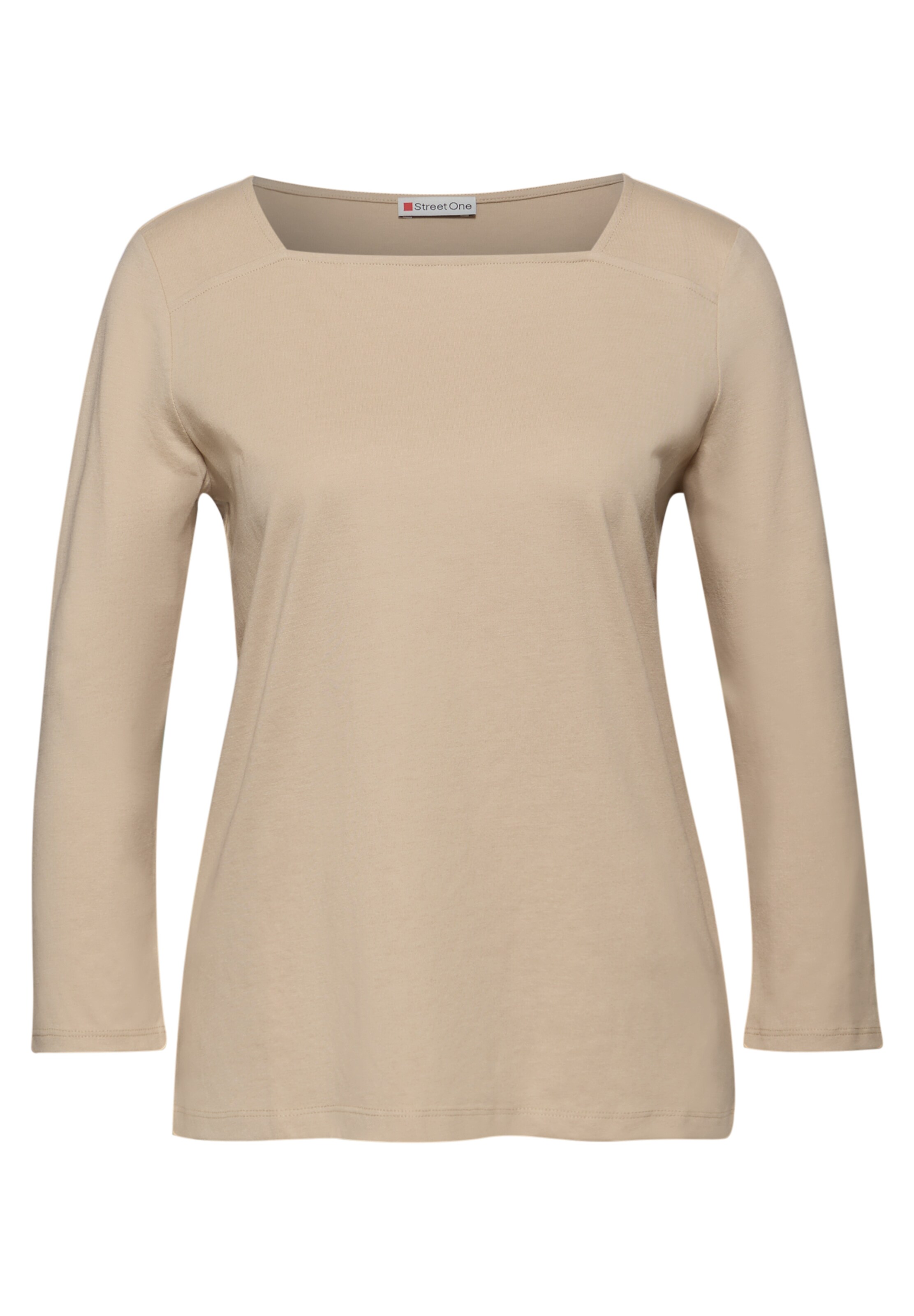 STREET ONE Shirt in Beige: front