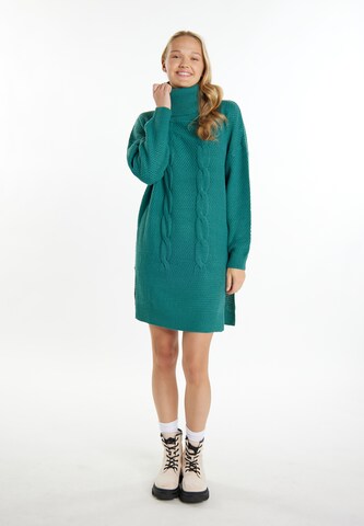 MYMO Knit dress 'Biany' in Green