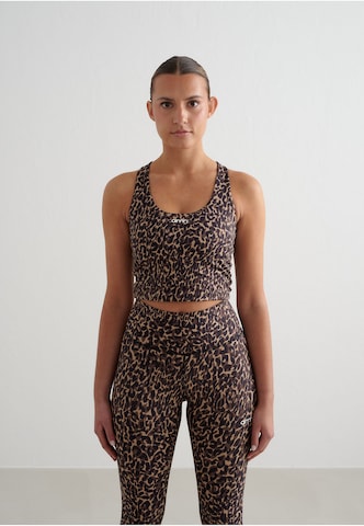 Bustino Reggiseno sportivo 'Core Essential' di Aim'n in marrone: frontale