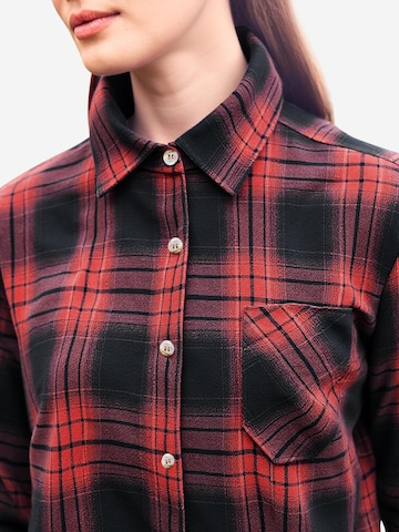 Imily Bela Bluza | rdeča barva