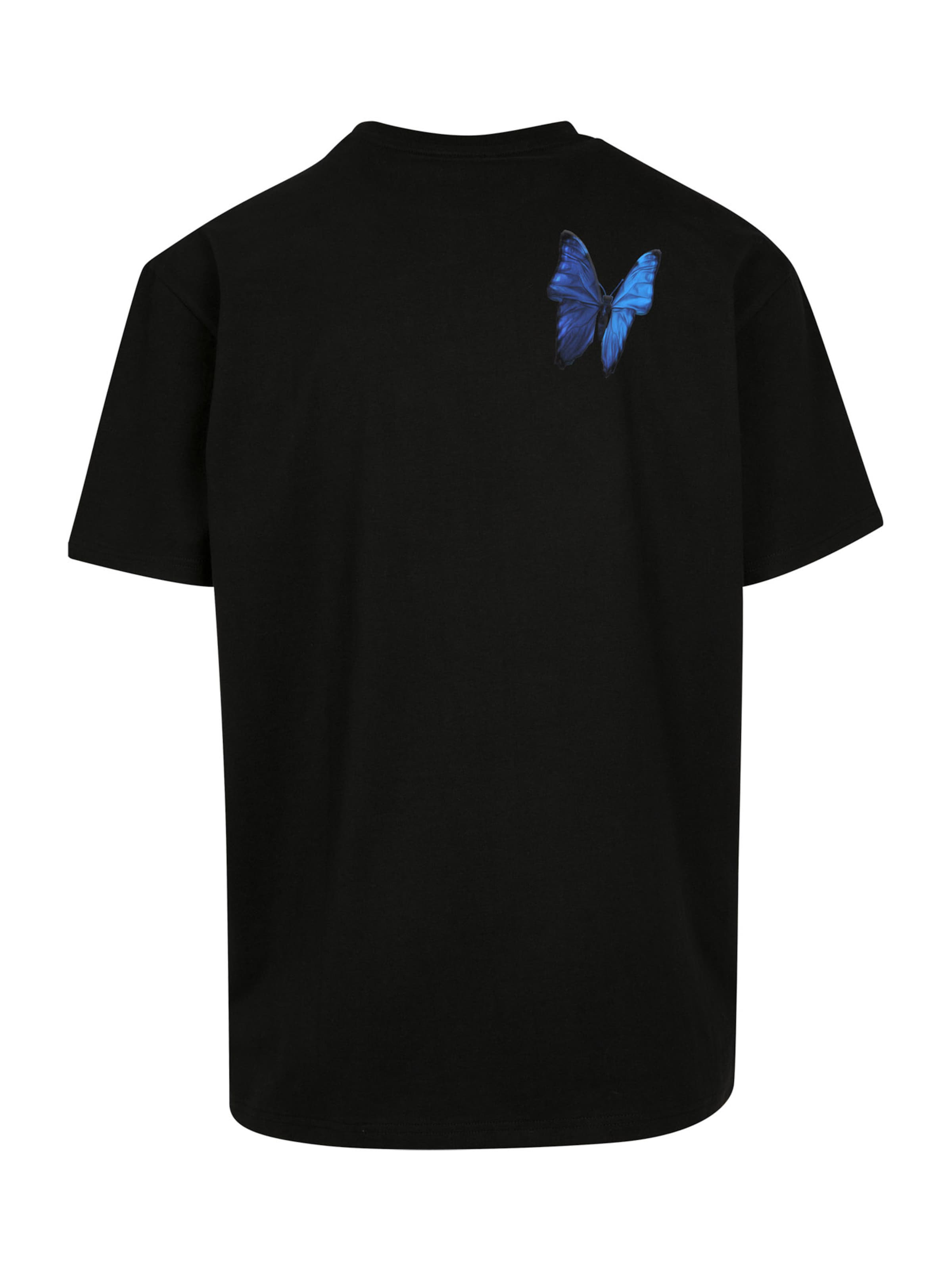 MT Upscale Tričko 'Le Pappilon' – černá