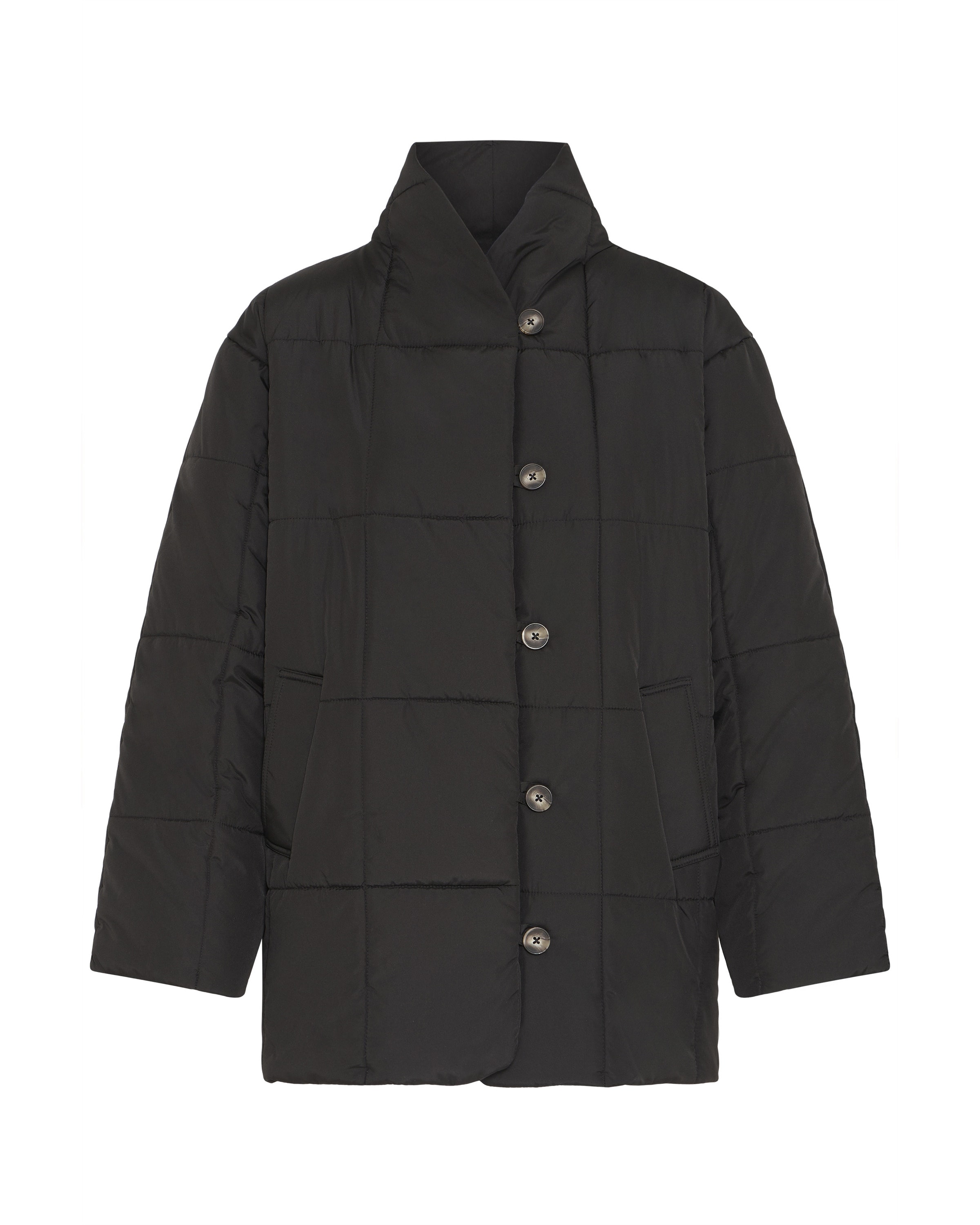 ICHI Between-Season Jacket ' IHHANSA' in Black: front