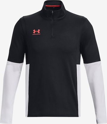 UNDER ARMOUR Functioneel shirt 'Challenger' in Zwart: voorkant