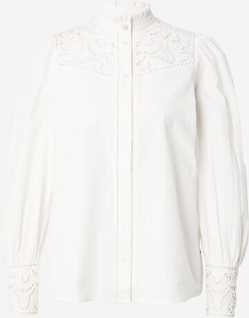 BOSS Blouse 'C_Babyco' in White: front