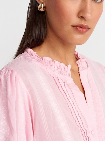 Dilvin Blouse in Pink