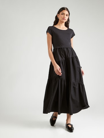 Robe d’été 'Enesi_2' BOSS en noir : devant