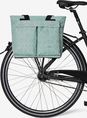LARKSON Shopper 'Nova Bike' in Green: front