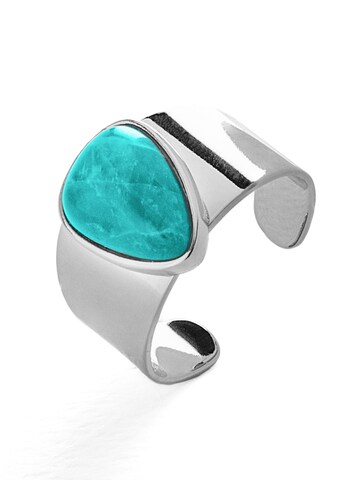 Luxenter - Anillo 'Sheak' en azul: frente
