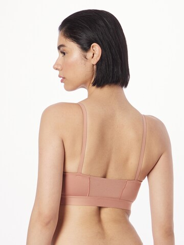 ruda ADIDAS SPORTSWEAR Biustjė Sportinė liemenėlė 'Aeroimpact Luxe'