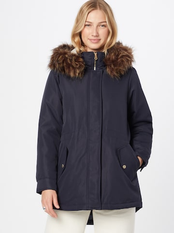 ONLY - Parka de inverno 'Elsa' em azul: frente