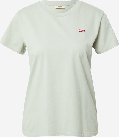 LEVI'S T-Shirt in pastellgrün / rot / weiß, Produktansicht
