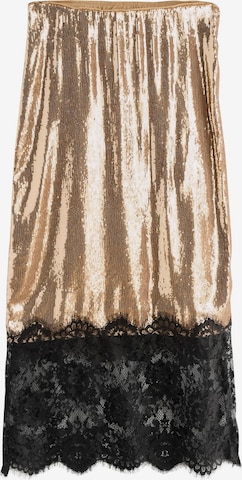 Jupe Next en or : devant