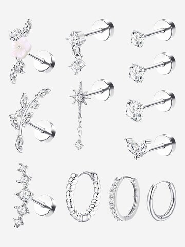 Magicshe Ohrringe 'Set'‌ in Silber: Vorderseite