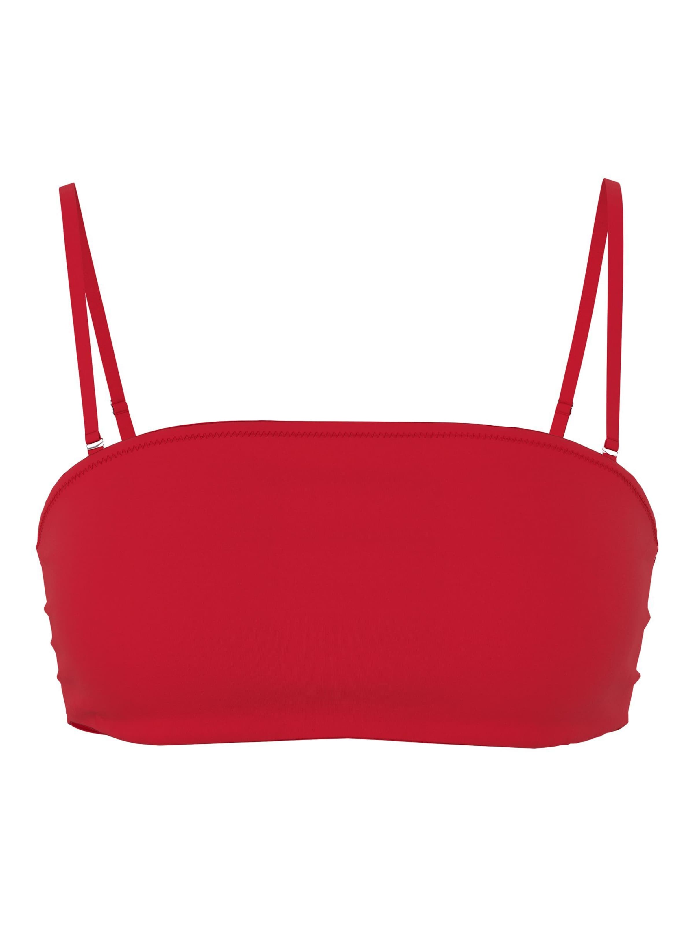 PIECES Bikini Top 'PCBAOMI' in Fire red, Item view