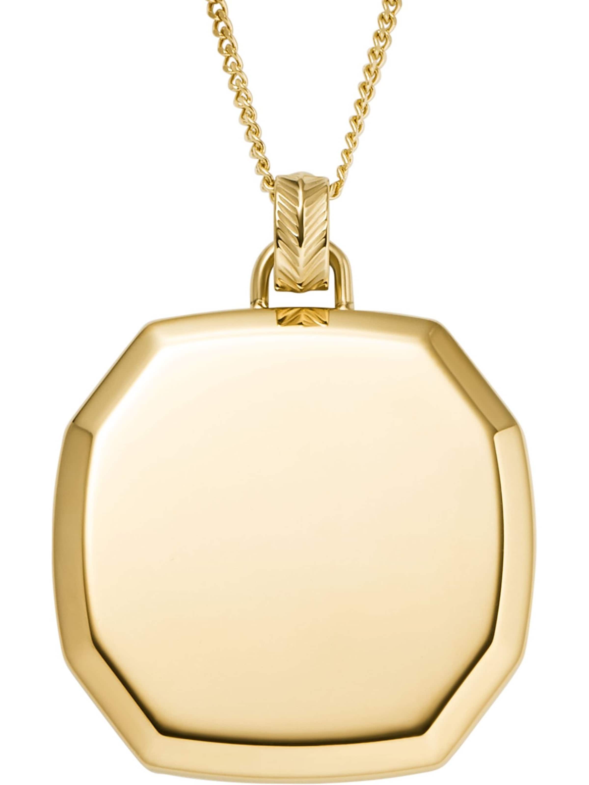 FOSSIL Necklace in Gold