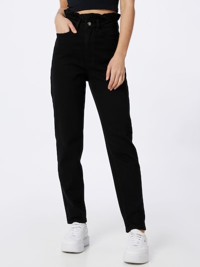 Jeans 'Lynn' ABOUT YOU pe negru denim, Vizualizare model