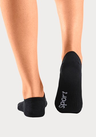 BENCH Sportsocken in Schwarz
