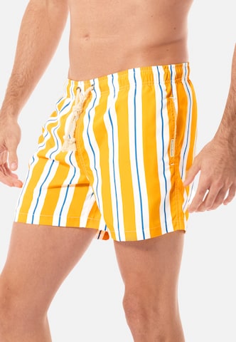 Gassa d'Amante Badeshorts 'Riccione' in Gelb