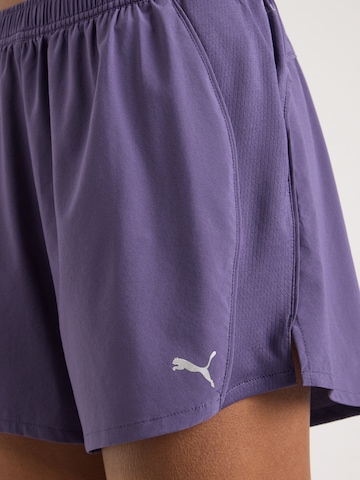 PUMA Regular Sports trousers 'VELOCITY 5' in Purple