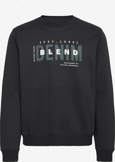 Megztinis be užsegimo 'BHIB' iš BLEND, spalva – tamsiai žalia / juoda / balta, Prekių apžvalga