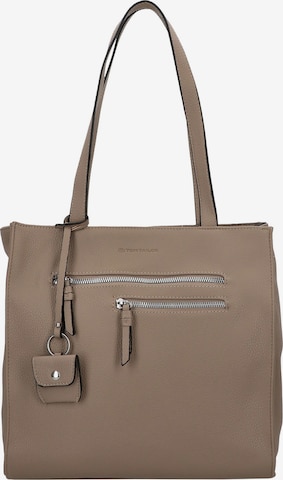 TOM TAILOR Shopper 'Winona' in Grau: Vorderseite