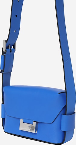AllSaints - Mala de ombro 'FRANKIE' em azul: frente