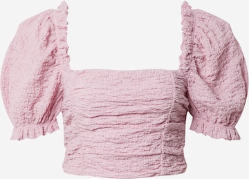 EDITED Shirts 'Corinne' i pink: forside