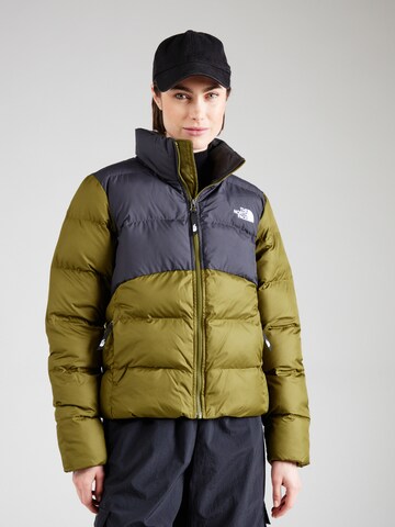 THE NORTH FACE Winterjas 'SAIKURU' in Groen: voorkant