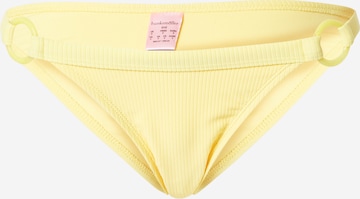 Pantaloncini per bikini 'Lana' di Hunkemöller in giallo: frontale