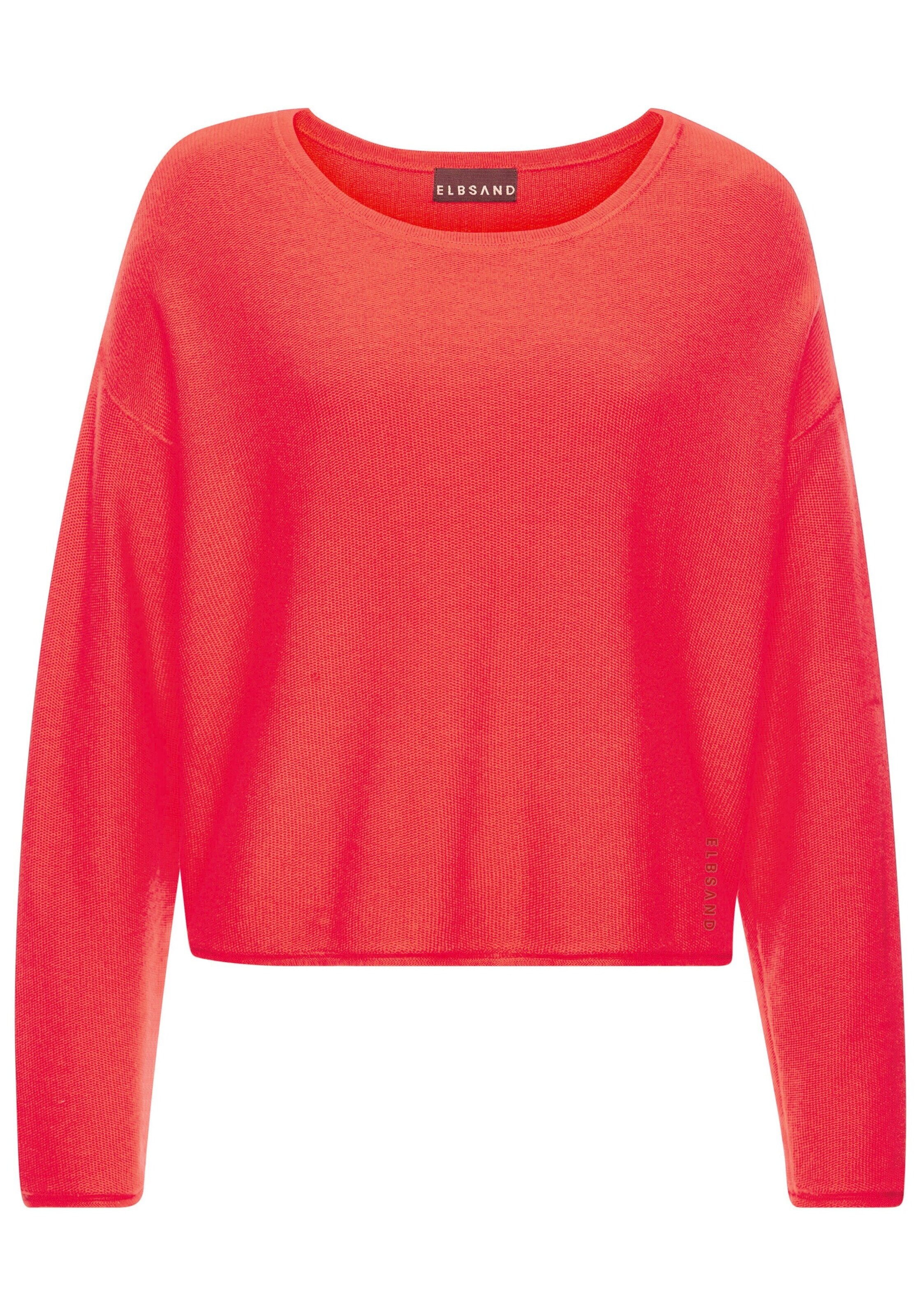Elbsand Sweater in Red: front