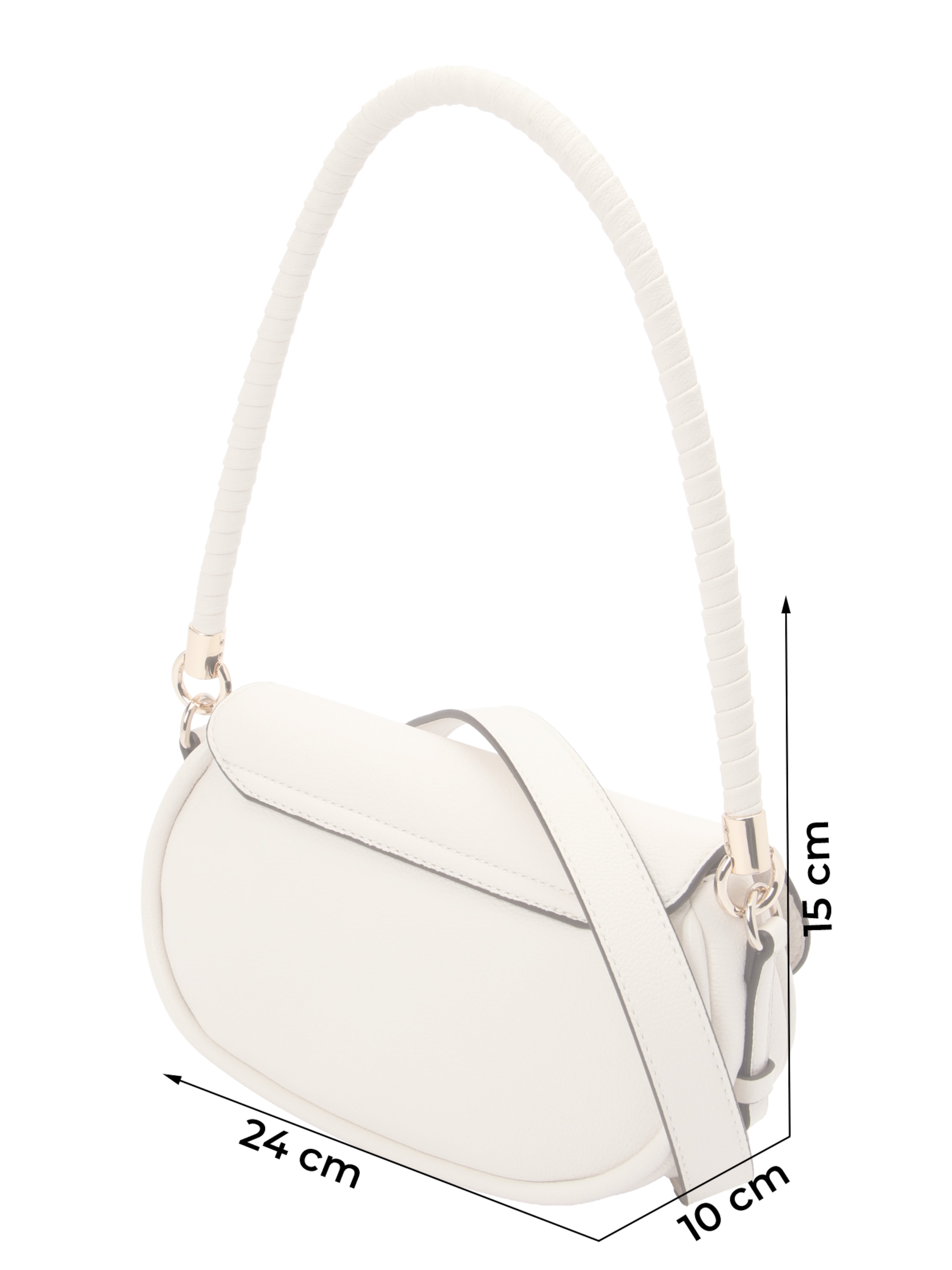 GUESS - Mala de ombro 'Danya' em branco
