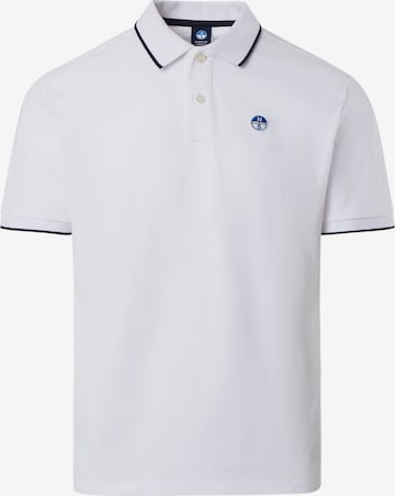 T-Shirt North Sails en blanc : devant