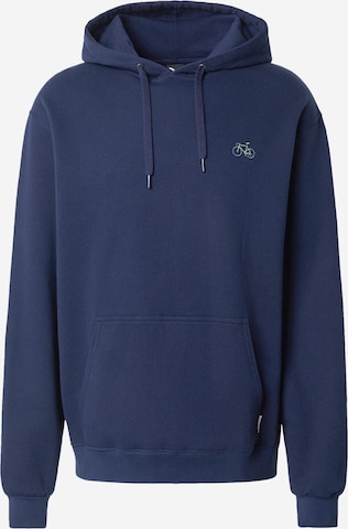 Iriedaily Μπλούζα φούτερ 'Peaceride' σε μπλε: μπροστά