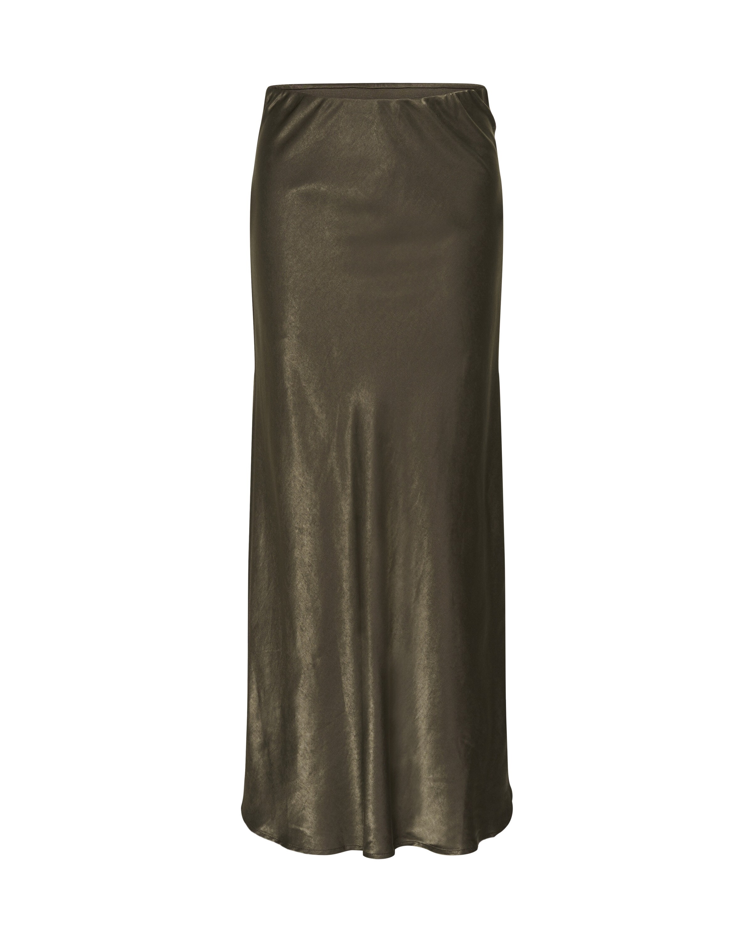 My Essential Wardrobe Rok 'Estelle' in Bruin: voorkant