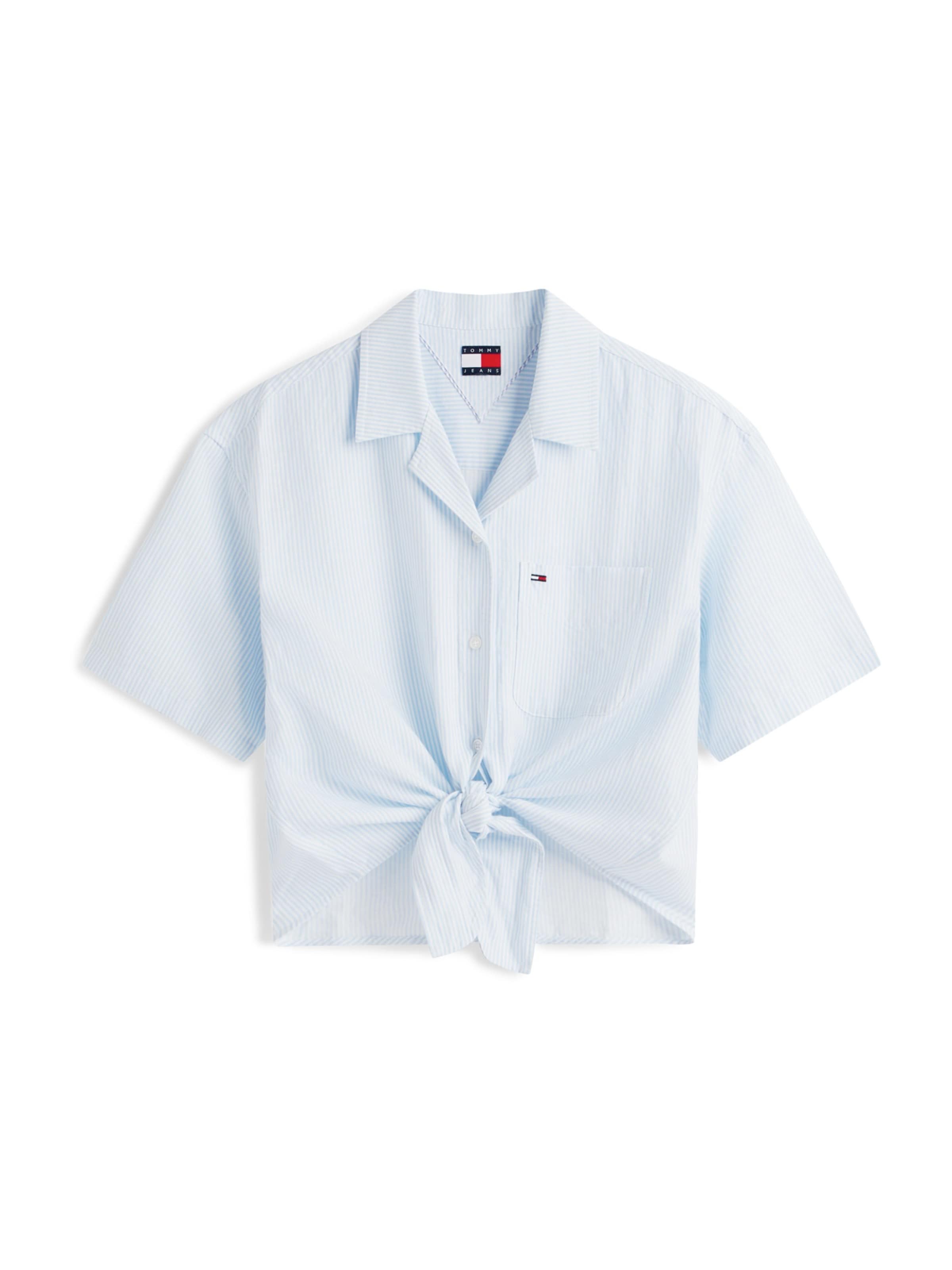 Tommy Jeans Blúz - kék: elől