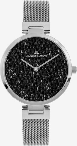 Jacques Lemans Analog Watch in Silver: front