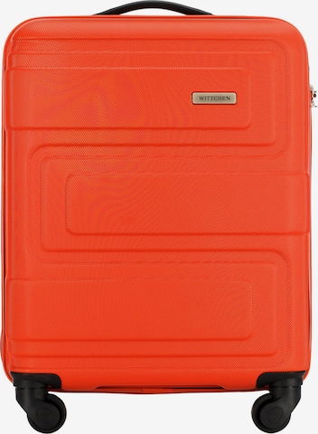Wittchen Suitcase 'Tour Line' in Orange: front