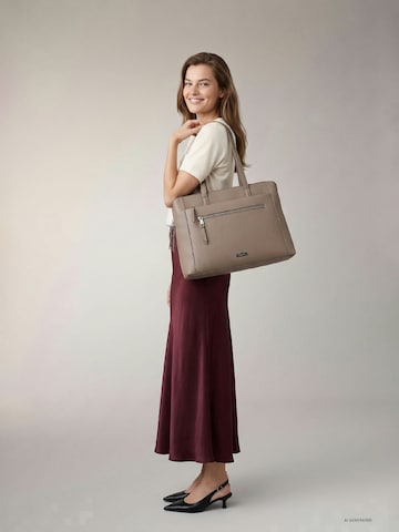 Tamaris Shopper 'Melissa' in Beige: voorkant