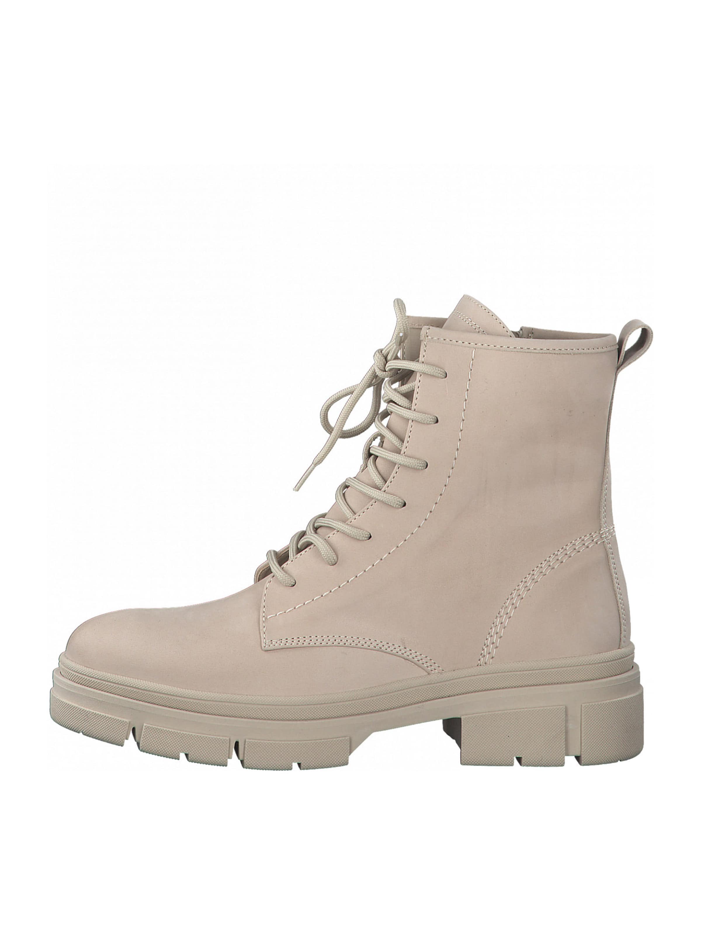 Stivaletto stringato di Tamaris in beige