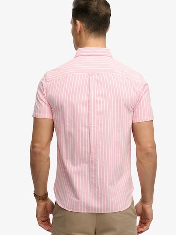 Superdry & Co Regular fit Button Up Shirt in Orange