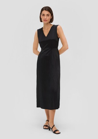 s.Oliver BLACK LABEL Dress in Black: front